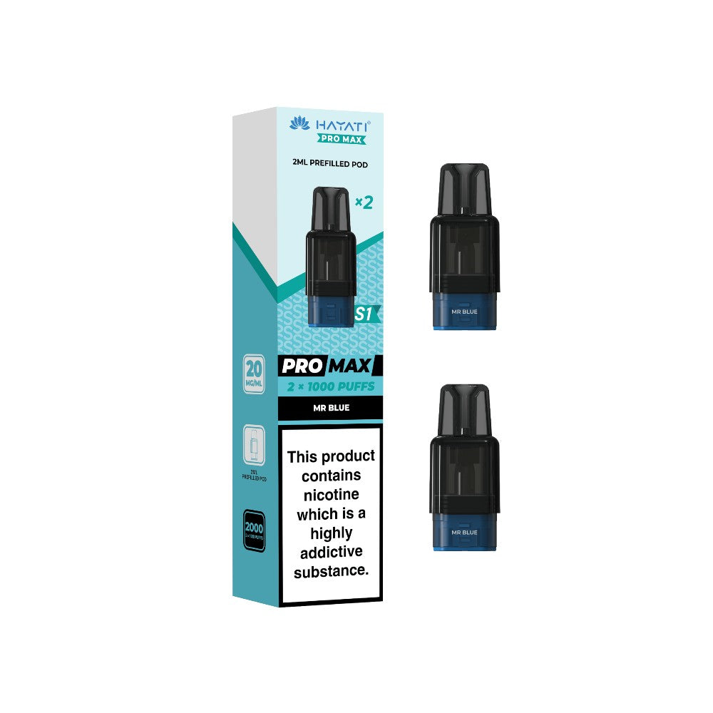 Hayati Pro Max S1 Pod Mr Blue