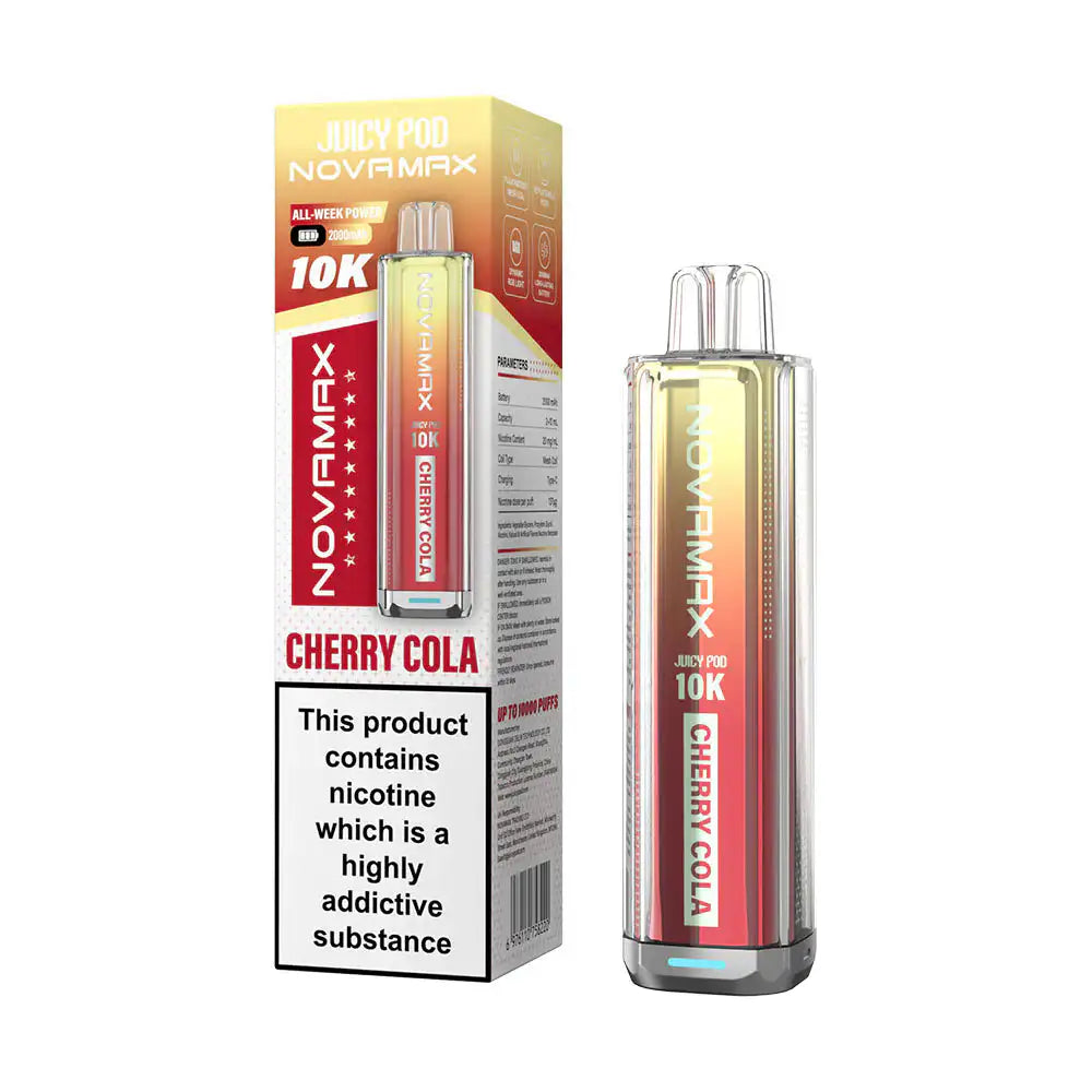 NOVAMAX 10K Kit Cherry cola 20mg