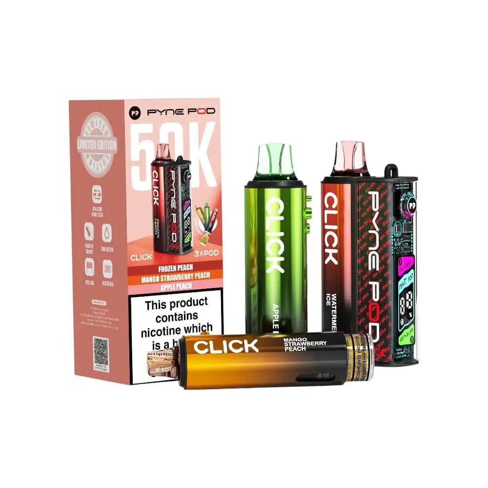 Pyne Pod Click 50k Device - Peach Edition