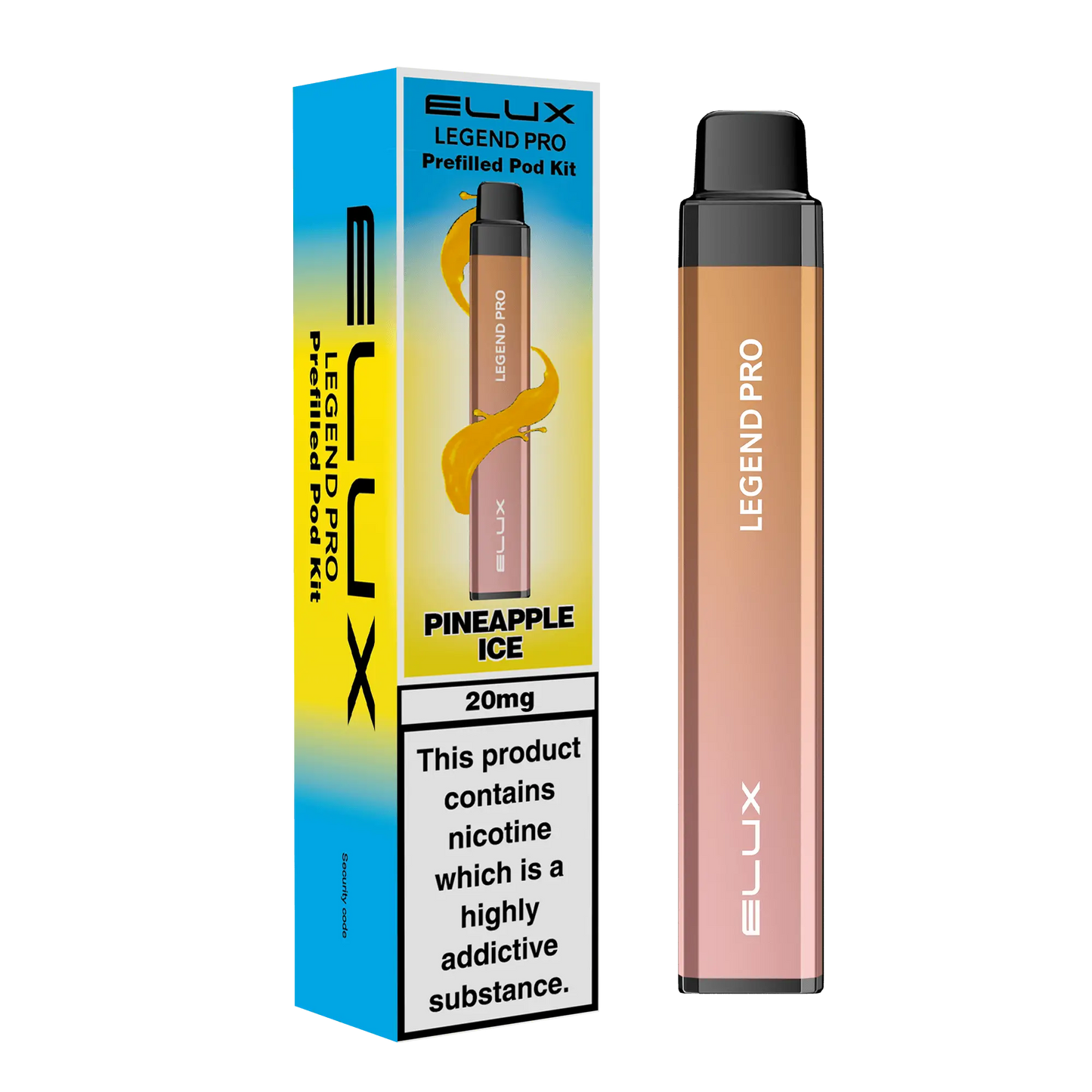 ELUX Legend Pro 600 Starter Kit Pineapple Ice