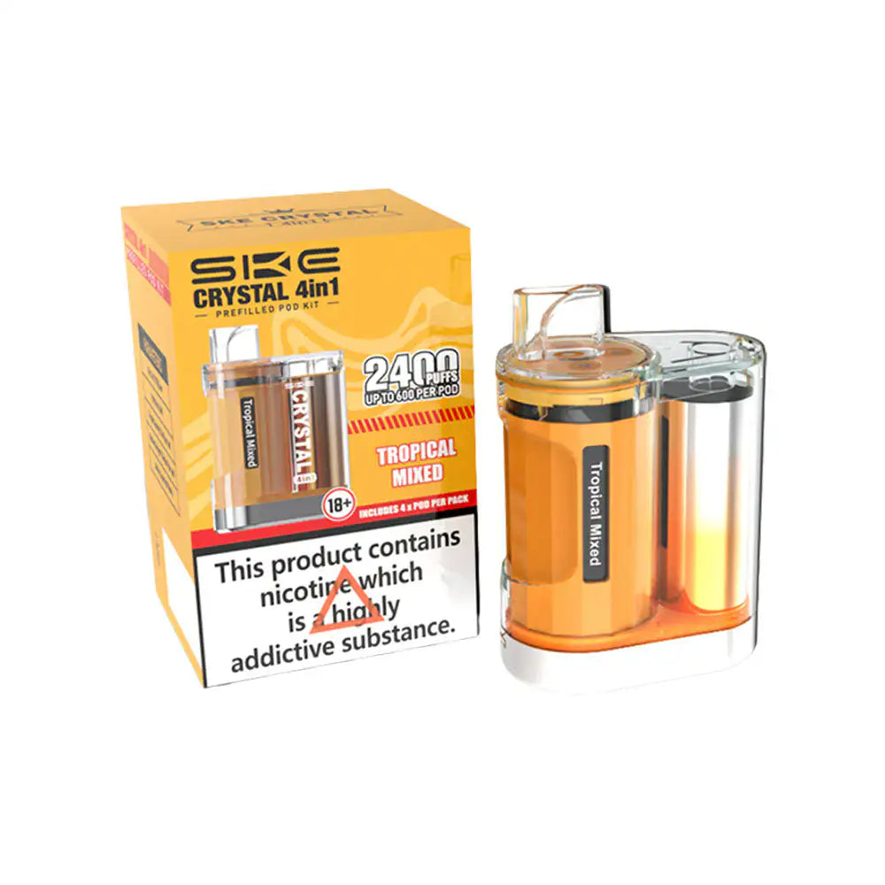 Crystal 4In1 Kit Tropical Mixed 20mg