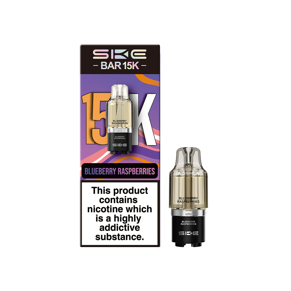 SKE Bar 15k Pod Blueberry Raspberries