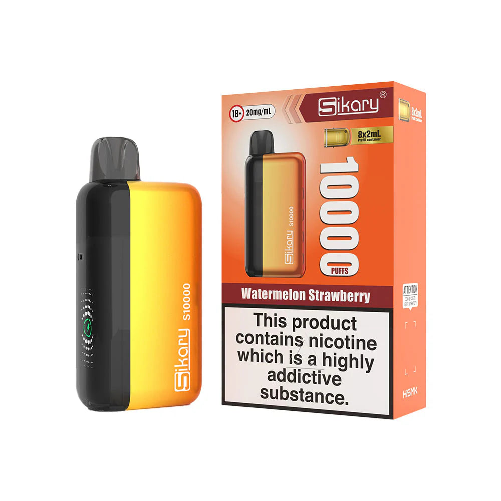 SIKARY S10000 Kit Watermelon Strawberry 20mg