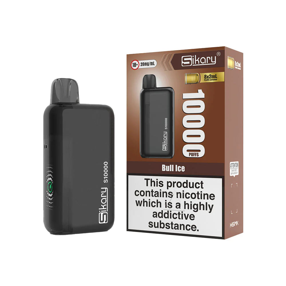 SIKARY S10000 Kit Bull Ice 20mg