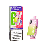 Lost Mary BM6000 Rechargeable Pod Kit Strawberry Lime