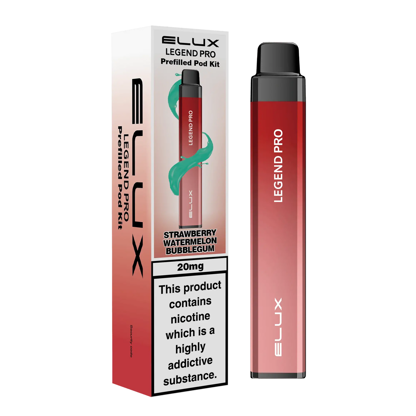 ELUX Legend Pro 600 Starter Kit Strawberry Watermelon Gummy