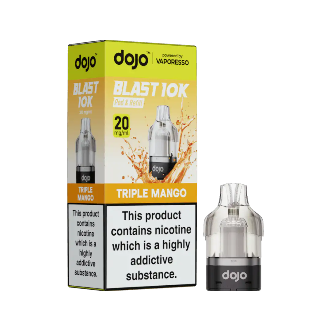 Dojo Blast 10K Replacement Pod Triple Mango