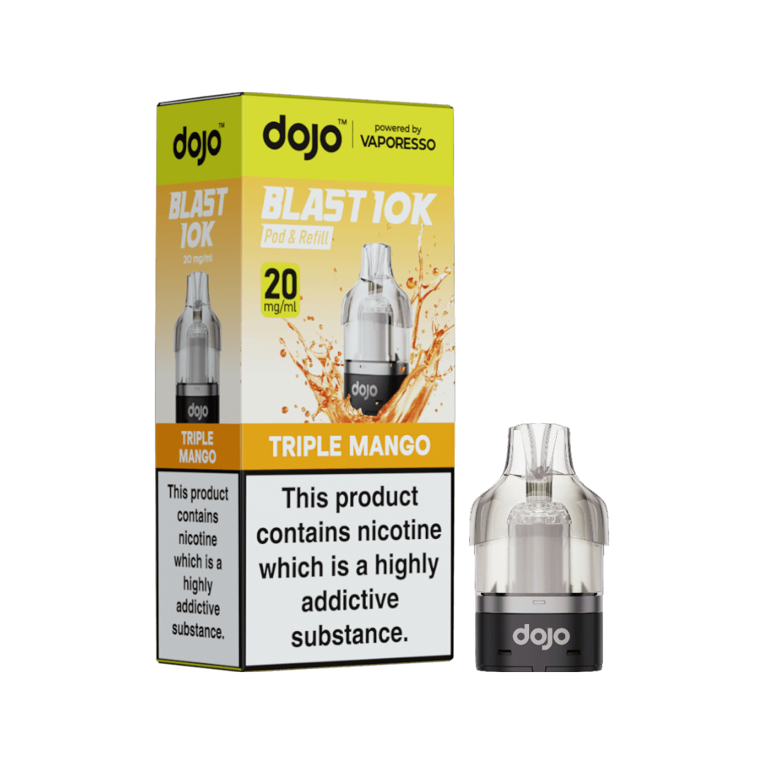 Dojo Blast 10K Replacement Pod Triple Mango
