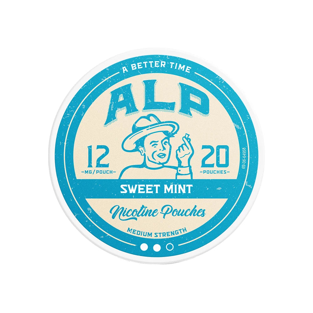 ALP Nicotine Pouch Sweet Mint 12mg