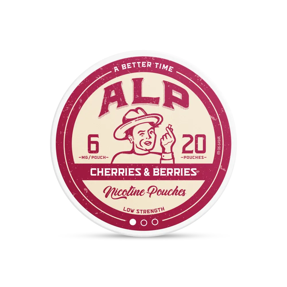 ALP Nicotine Pouch Cherries & Berries 6mg