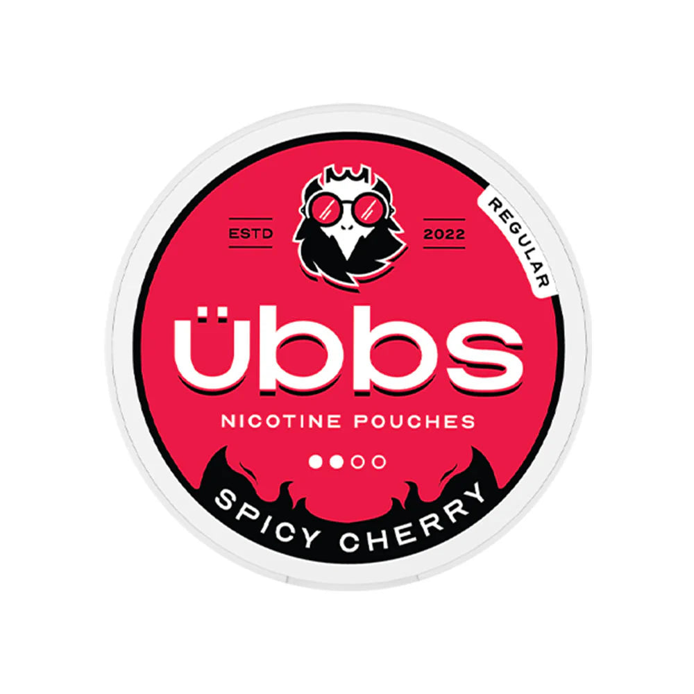 UBBS Nicotine Pouches - Spicy Cherry 6mg