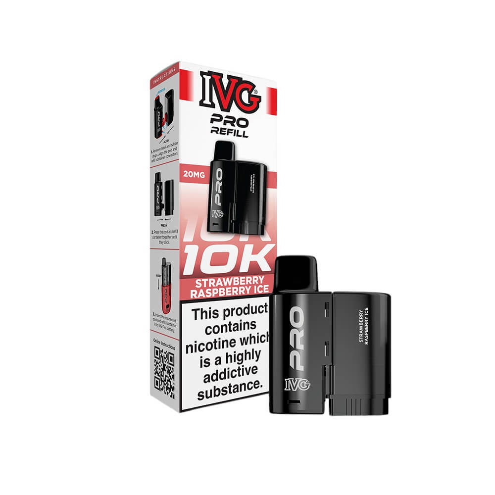 IVG Pro 12 Pods Strawberry Raspberry Ice - New SKU