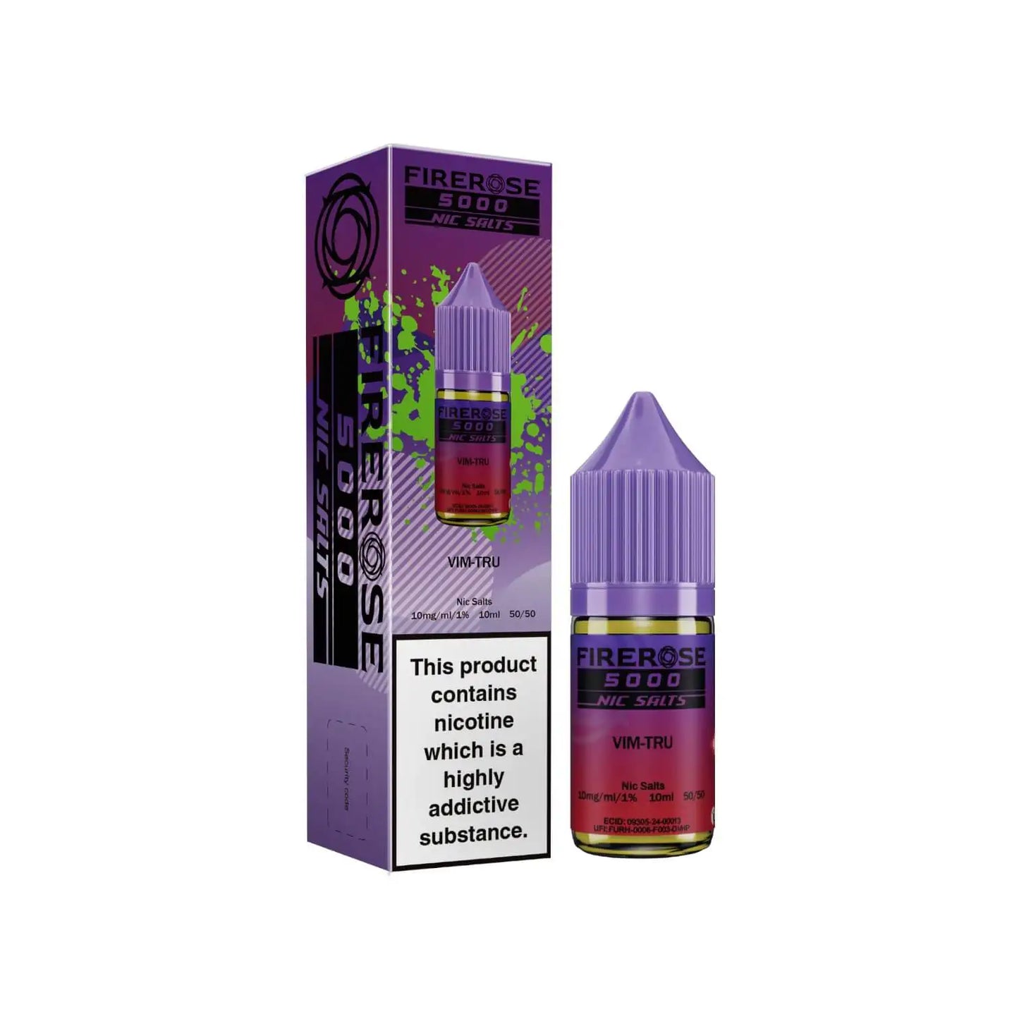 Firerose 5000 Nic Salts Vim-Tru 10mg