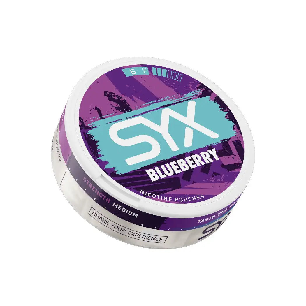 SYX Nicotine Pouch Blueberry 6mg