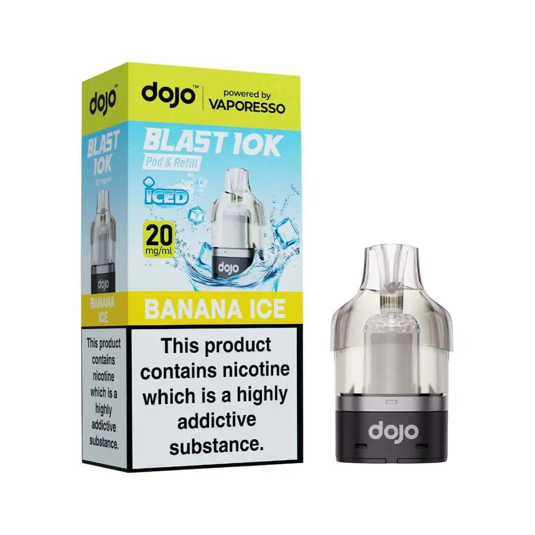 Dojo Blast 10K Replacement Pod Banana Ice