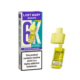Lost Mary BM6000 Replacement Pods Blue Razz Lemonade