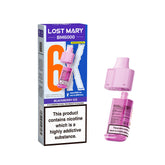 Lost Mary BM6000 Replacement Pods Blackberry Ice