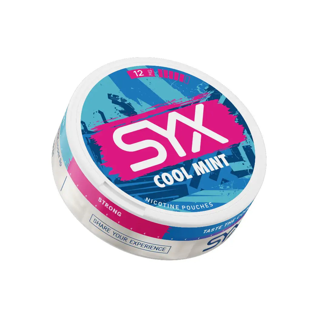 SYX Nicotine Pouch Cool Mint 12mg