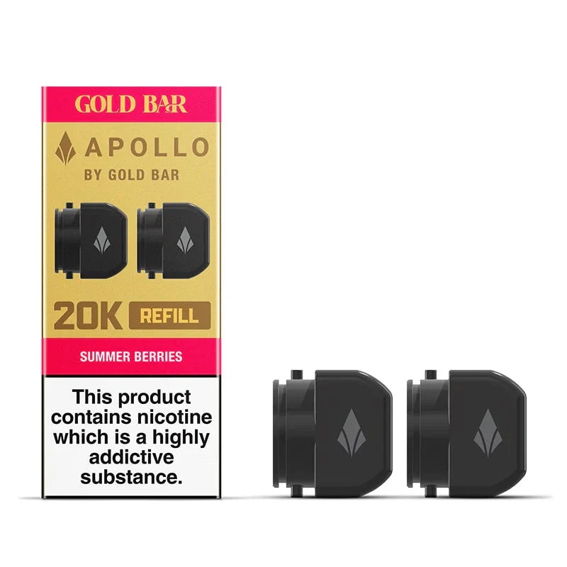 Apollo By Gold Bar Double Refill Summer Berries