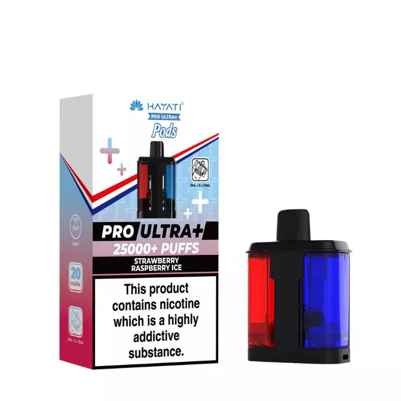 Hayati Pro Ultra+ Refill Pod Strawberry Raspberry Ice