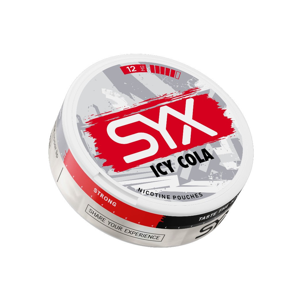 SYX Nicotine Pouch Icy Cola 12mg