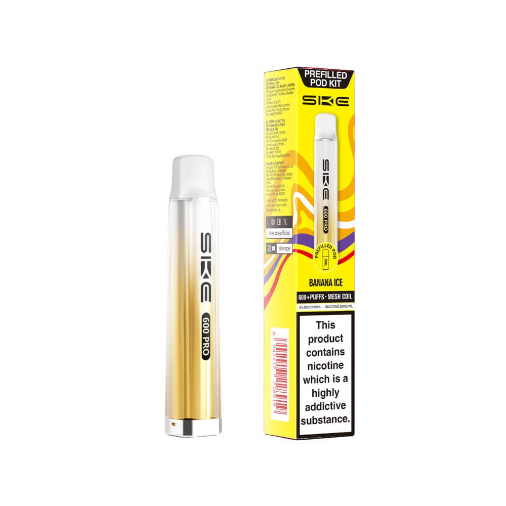 Crystal 600 Pro Kit Banana ice