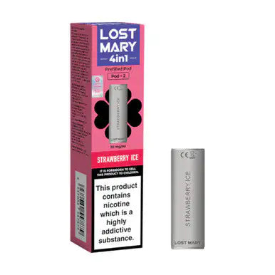 Lost Mary 4 in 1 Pod Strawberry Ice 20mg