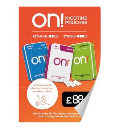 on!® POS Poster
