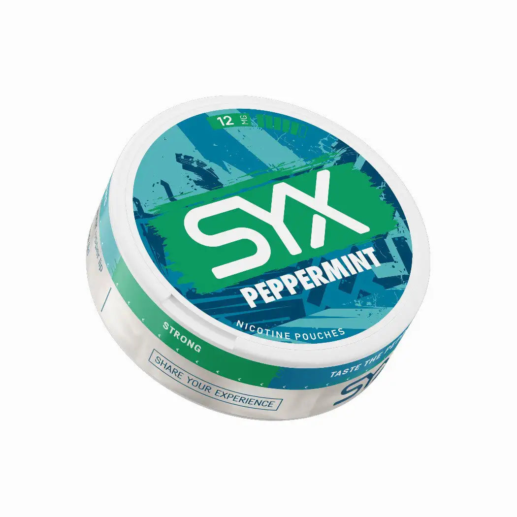 SYX Nicotine Pouch Peppermint 12mg