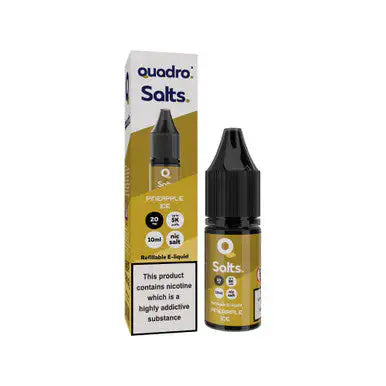 Quadro 10ml Salt Nic Pineapple Ice 20mg