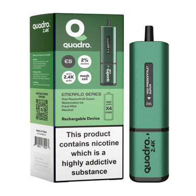 Quadro 2.4K Device Emerald Series 20mg