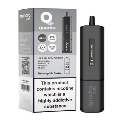 Quadro 2.4K Device Jet Black Series 20mg