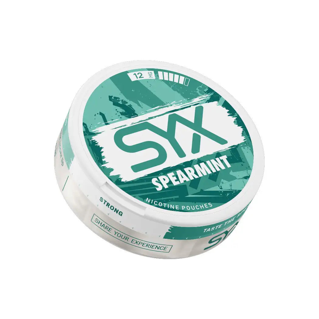 SYX Nicotine Pouch Spearmint 12mg