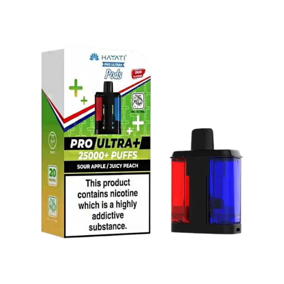 Hayati Pro Ultra+ Refill Pod Sour Apple / Juicy Peach