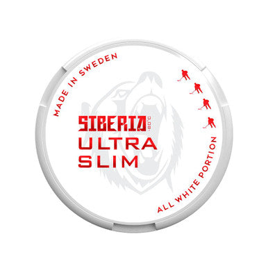 Siberia Ultra Slim Oral Nicotine 33Mg - (5)