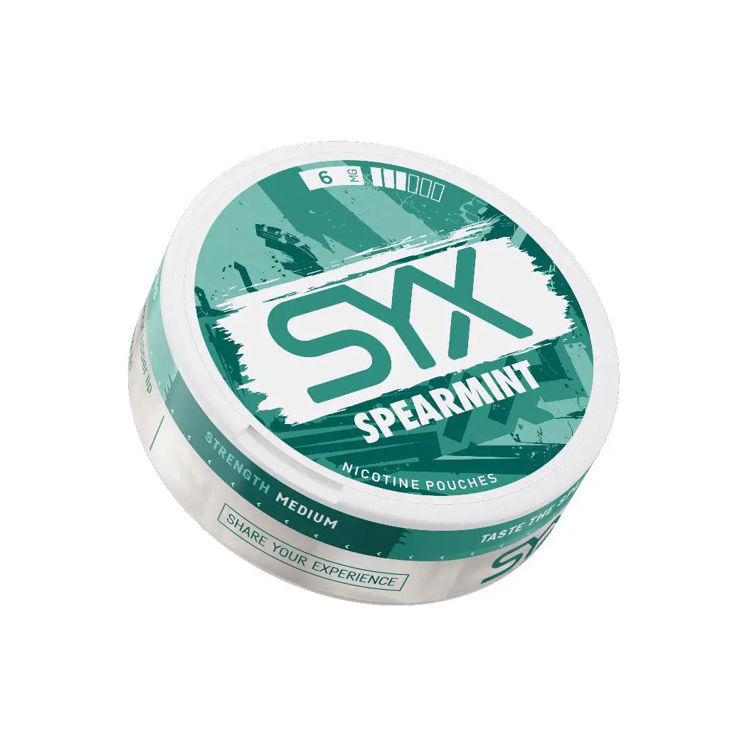 SYX Nicotine Pouch Spearmint 6mg