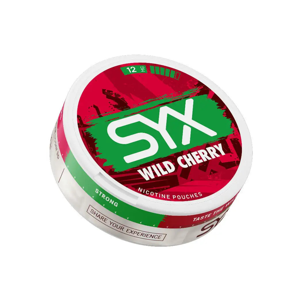 SYX Nicotine Pouch Wild Cherry 12mg