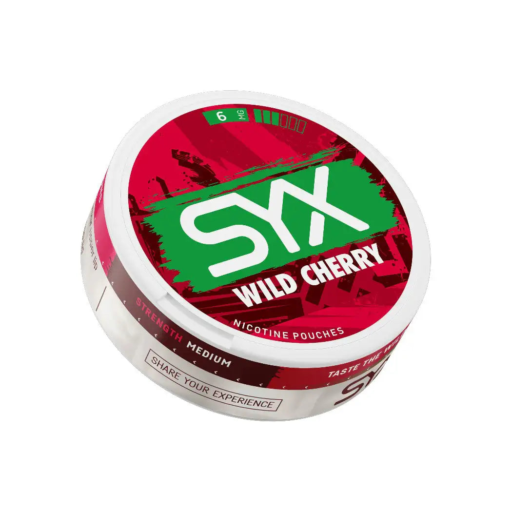SYX Nicotine Pouch Wild Cherry 6mg