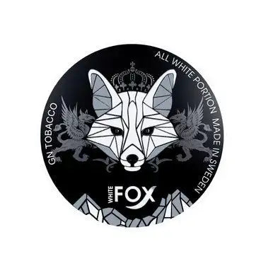 White Fox Black Mint Nic Pouches 30mg