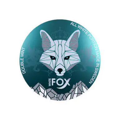 White Fox Double Mint Nic Pouches 16mg